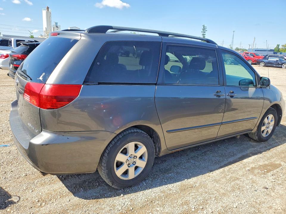 2004 Toyota Sienna VIN 5TDZA23C24S079468 COPART salvage auction — HAIL, Ia - Cert Of Title-Salvage Title, sold $500 on 2026-07-08 (photo 3)