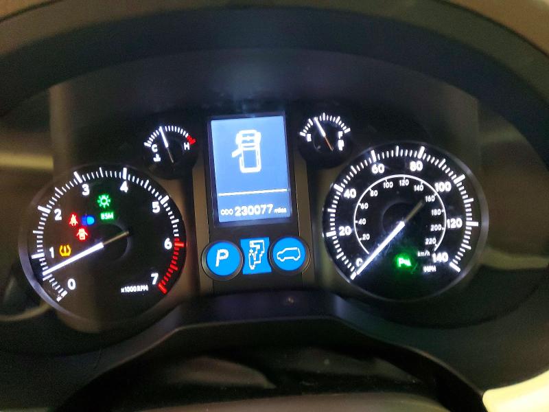 2014 Lexus Gx VIN JTJBM7FX6E5065047 COPART salvage auction — FRONT END, Wv - Certificate Of Title (P), sold $13,700 on 2026-07-30 (photo 9)