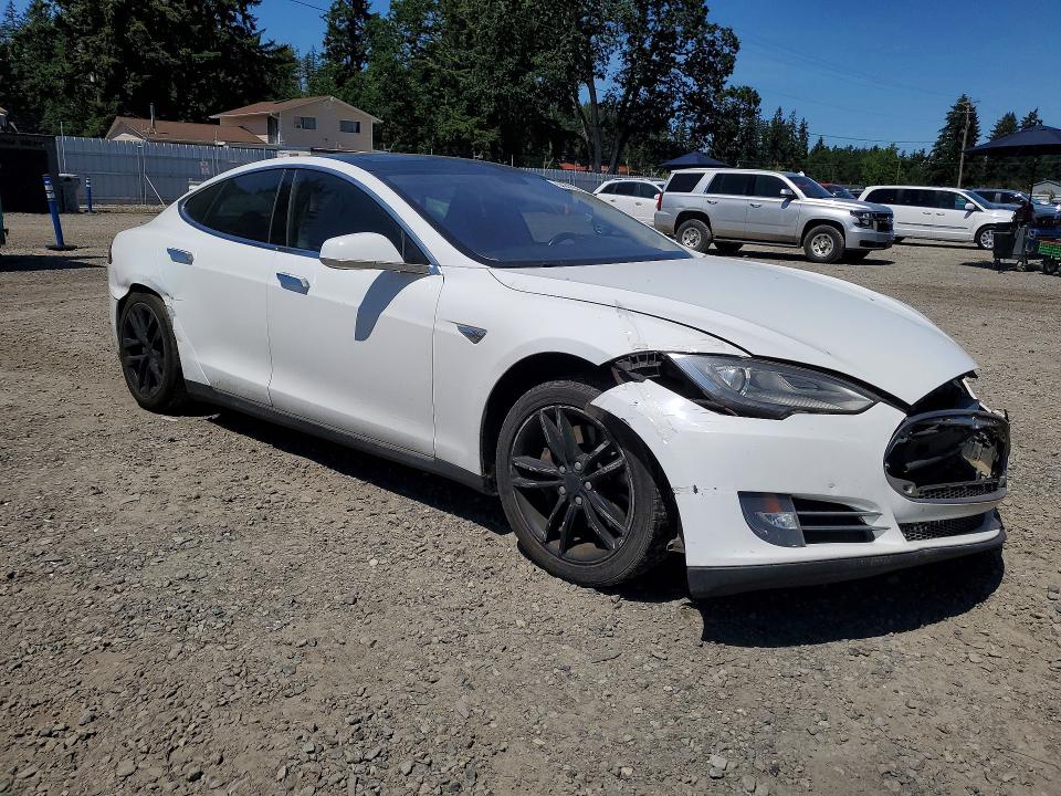2014 Tesla Model s VIN 5YJSA1S1XEFP28791 COPART salvage auction — FRONT END, Az - Cert Of Title - Salvage, sold $3,900 on 2026-07-28 (photo 4)