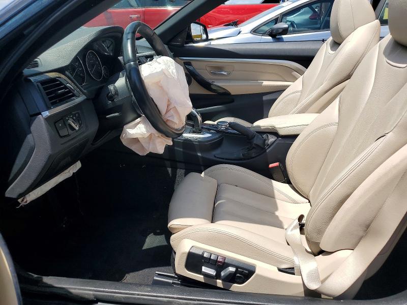 2016 BMW 4er VIN WBA3T3C56G5A41369 COPART salvage auction — FRONT END, Sc - Cert Of Title-Salvage, sold $800 on 2026-07-31 (photo 7)
