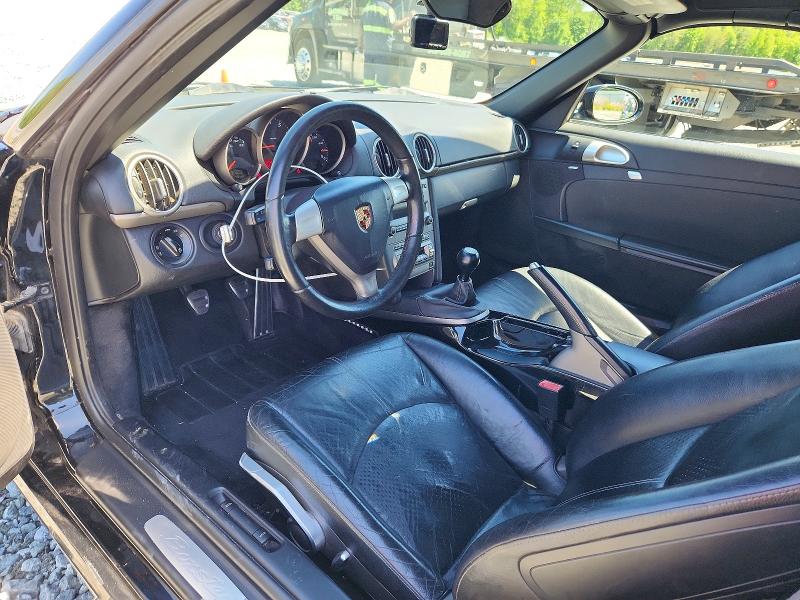 2005 Porsche Boxster VIN WP0CA29885U712531 COPART salvage auction — FRONT END, Nc - Salvage Certificate Of Title, sold $3,700 on 2026-07-15 (photo 8)