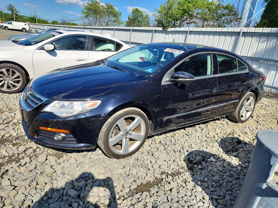 2012 Volkswagen Passat cc VIN WVWHP7ANXCE540755 COPART salvage auction — MINOR DENT/SCRATCHES, Nj - Cert Of Title-Salvage, sold $725 on 2026-07-08 (photo 1)