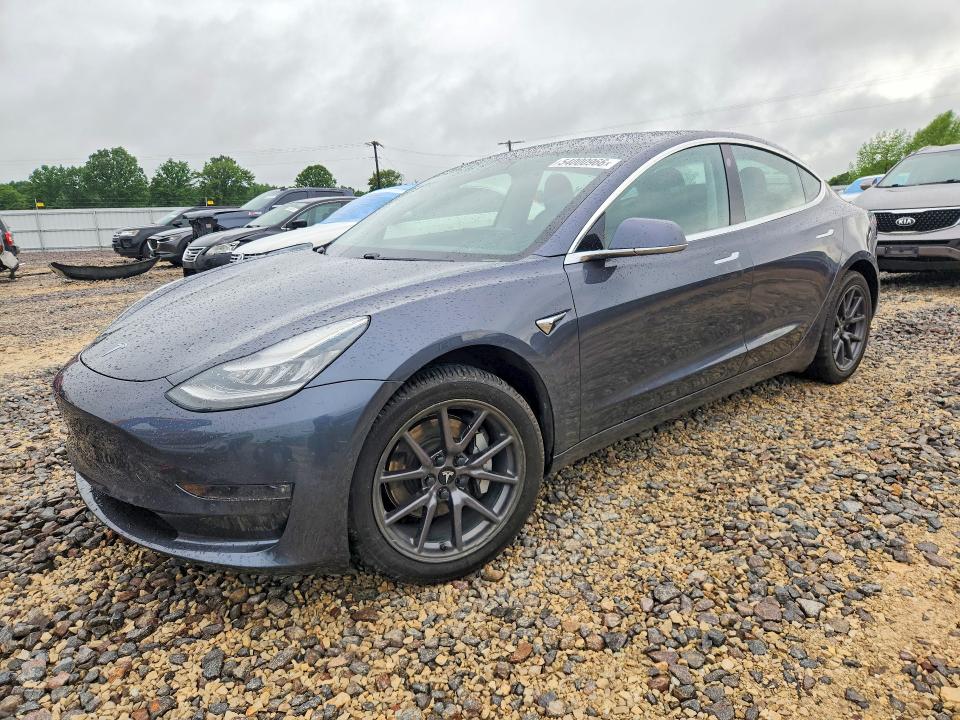 2019 Tesla Model 3 VIN 5YJ3E1EA2KF308197 COPART salvage auction — HAIL, Mo - Certificate Of Title, sold $10,200 on 2026-07-06 (photo 1)