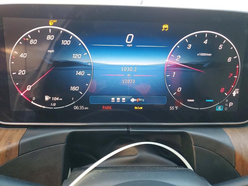 2025 Mercedes-benz C class VIN W1KAF4GB7SR240751 COPART salvage auction — ALL OVER, CA - SALVAGE CERTIFICATE, sold $400 on 2026-07-21 (photo 9)