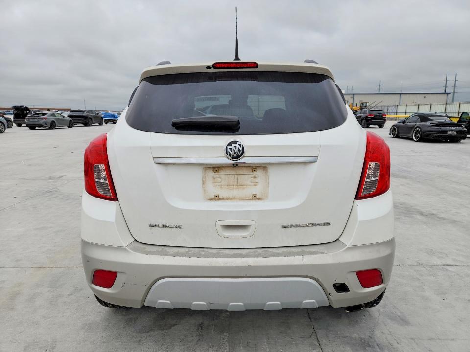 2014 Buick Encore VIN KL4CJBSB4EB736434 COPART salvage auction — FRONT END, Tx - Salvage Vehicle Title, sold $999 on 2026-07-08 (photo 6)