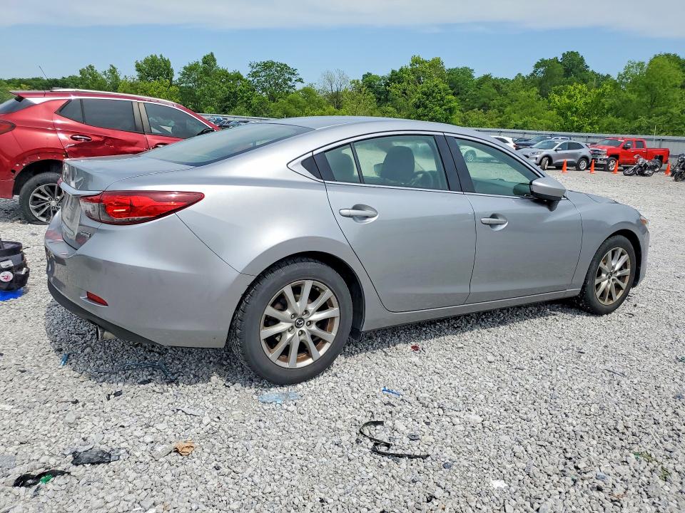 2014 Mazda 6 VIN JM1GJ1U67E1135588 COPART salvage auction — REAR END, Wv - Salvage Certificate, sold $1,100 on 2026-07-31 (photo 3)