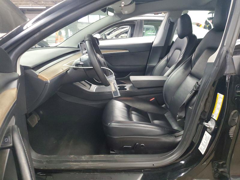 2023 Tesla Model 3 VIN 5YJ3E1EAXPF451826 COPART salvage auction — REAR END, Il - Salvage Certificate, sold $3,800 on 2026-07-08 (photo 7)