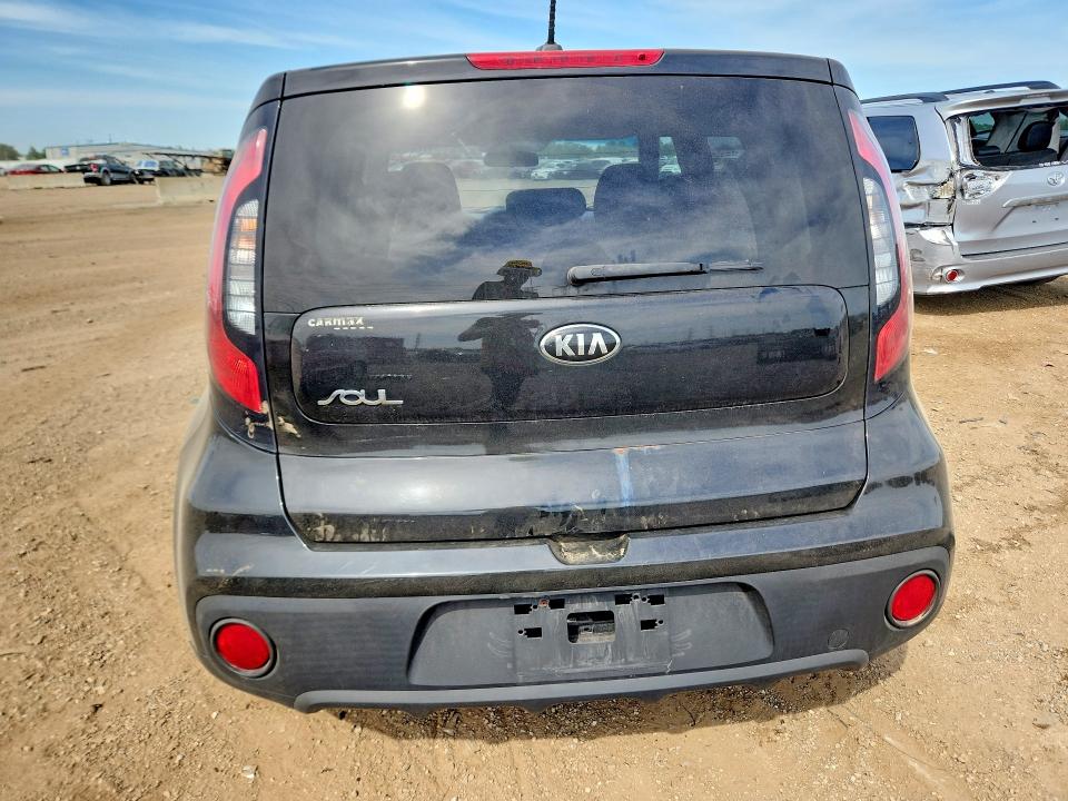 2017 Kia Soul VIN KNDJN2A25H7466771 COPART salvage auction — FRONT END, Il - Salvage Certificate, sold $725 on 2026-07-09 (photo 6)