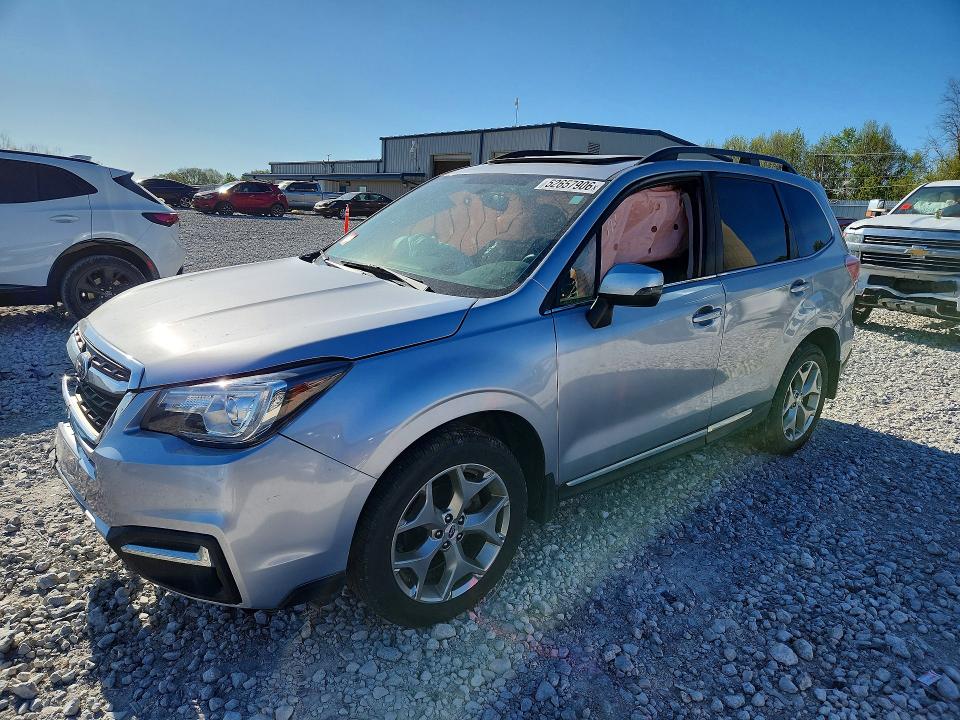 2018 Subaru Forester VIN JF2SJAWC6JH434263 COPART salvage auction — FRONT END, MI - CERT OF TITLE-REBUILT SALVAGE, sold $525 on 2026-07-02 (photo 1)