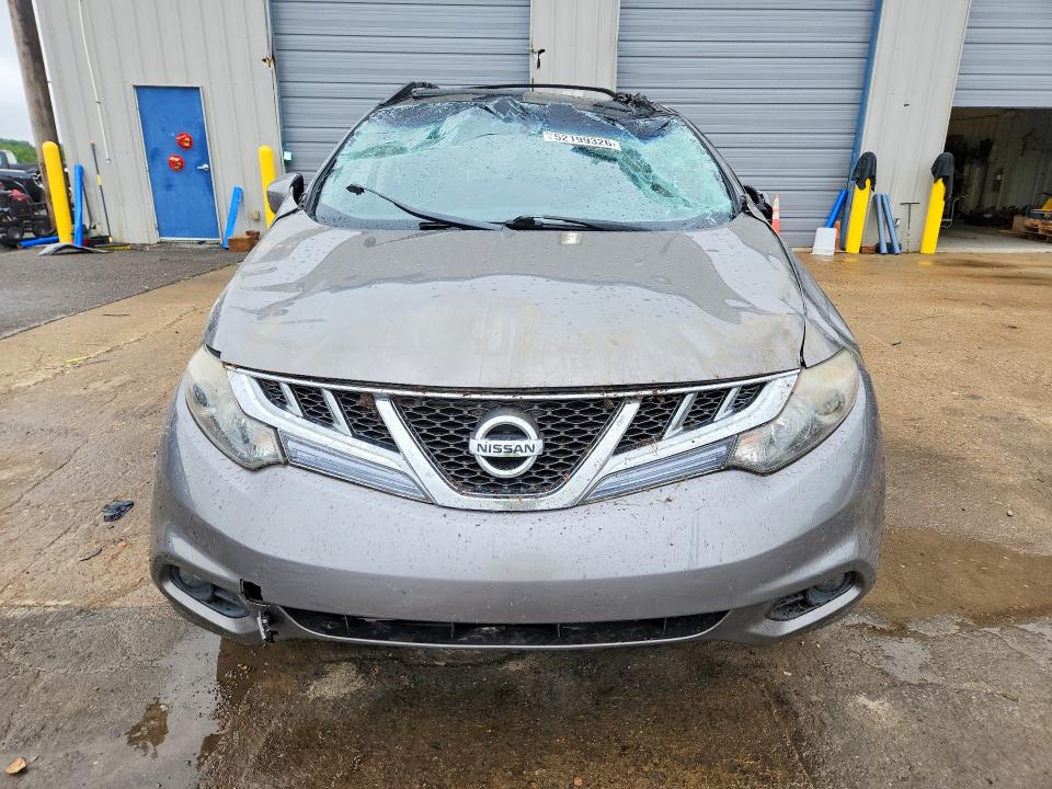 2012 Nissan Murano VIN JN8AZ1MU0CW112039 COPART salvage auction — ALL OVER, TN - SALVAGE CERTIFICATE (P), sold $425 on 2026-07-16 (photo 5)