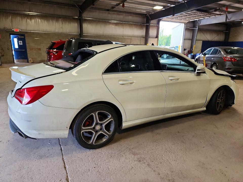 2014 Mercedes-benz VIN WDDSJ4GB6EN087519 COPART salvage auction — FRONT END, Pa - Certificate Of Salvage, sold $525 on 2026-08-17 (photo 3)