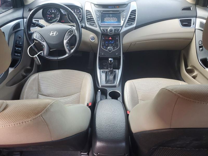 2015 Hyundai Elantra VIN 5NPDH4AE2FH550811 COPART salvage auction — REAR END, NC - SALVAGE CERTIFICATE OF TITLE, sold $1,500 on 2026-07-02 (photo 8)