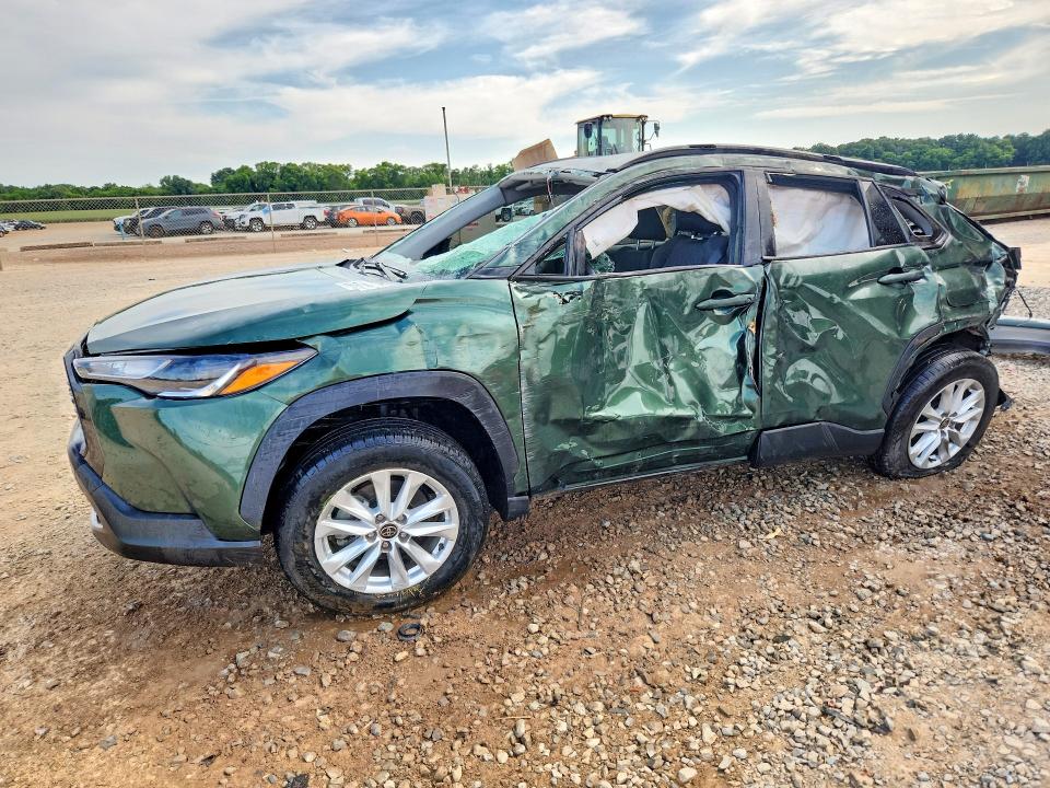 2022 Toyota Corolla cross VIN 7MUCAAAG7NV031042 COPART salvage auction — ROLLOVER, Al - Cert Of Title-Salvage Title, sold $3,250 on 2026-07-08 (photo 1)