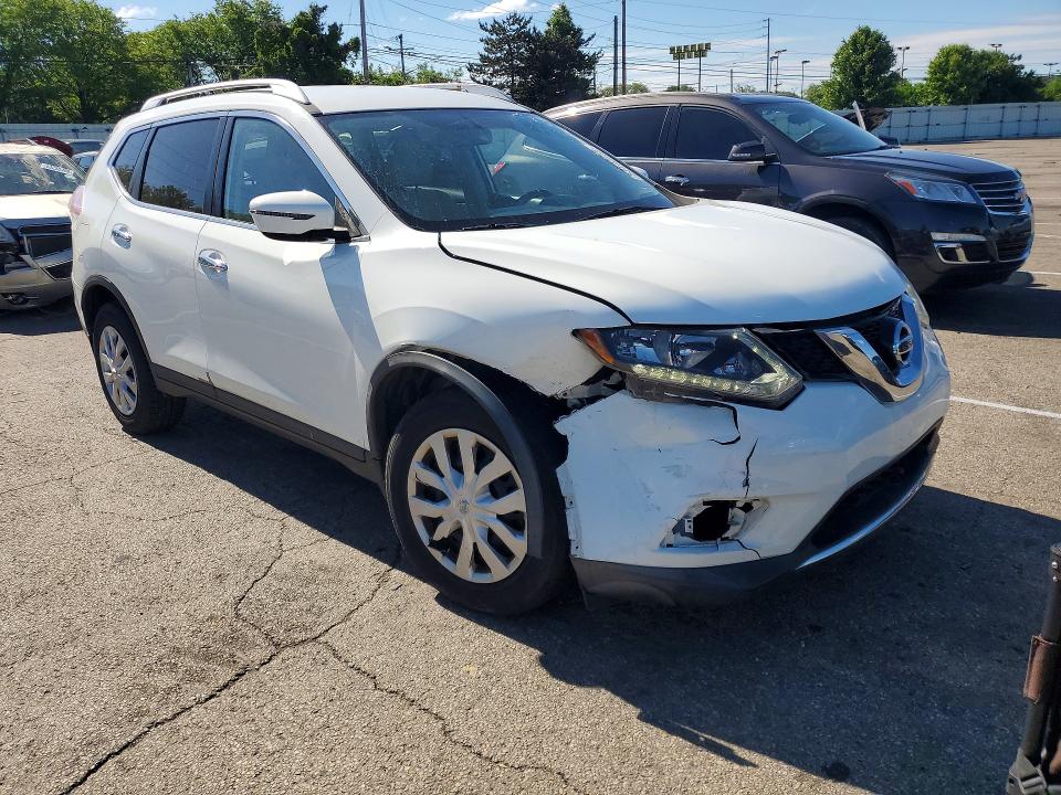 2016 Nissan VIN KNMAT2MT4GP629189 COPART salvage auction — FRONT END, Oh - Cert Of Title-Salvage, sold $1,750 on 2026-07-06 (photo 4)