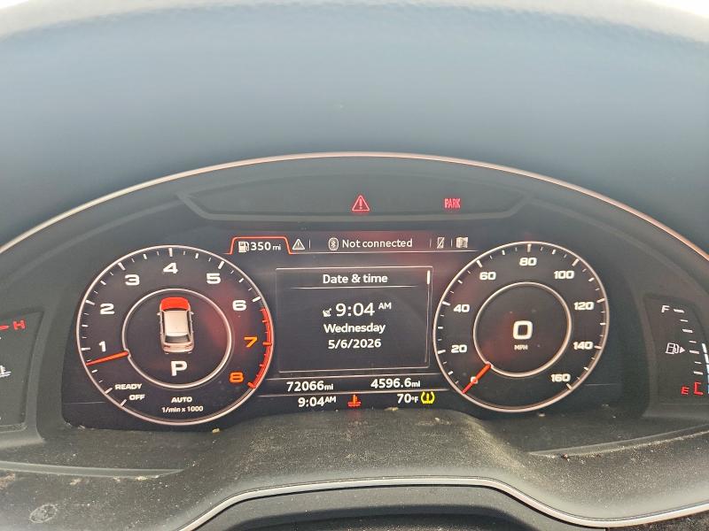 2019 Audi Q7 VIN WA1LAAF70KD020923 COPART salvage auction — FRONT END, NJ - CERT OF TITLE-SALVAGE, sold $8,500 on 2026-07-06 (photo 9)