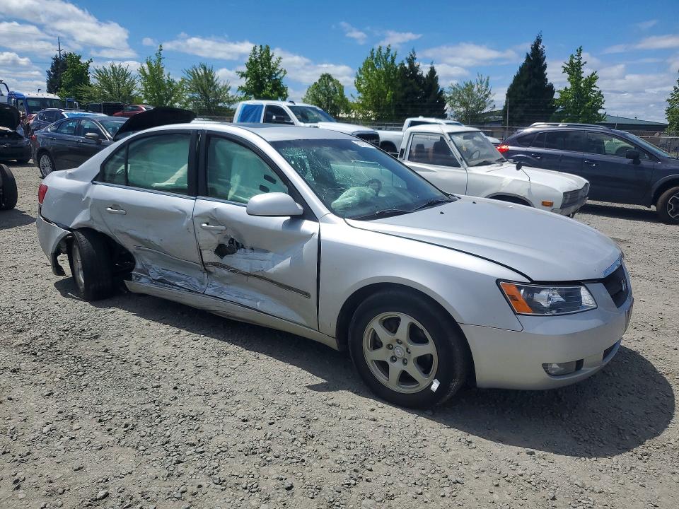 2006 Hyundai Sonata VIN 5NPEU46F46H046441 COPART salvage auction — SIDE, OR - SALVAGE TITLE CERTIFICATE, sold $200 on 2026-07-28 (photo 4)