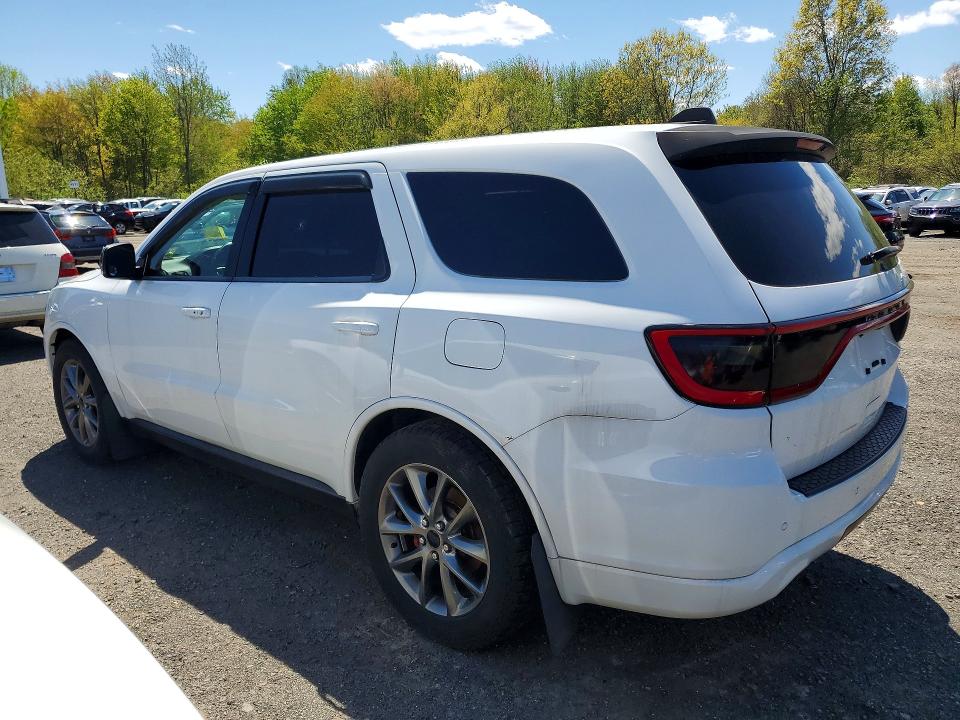 2017 Dodge Durango VIN 1C4RDHDG0HC796437 COPART salvage auction — MINOR DENT/SCRATCHES, Ma - Certificate Of Title, sold $6,800 on 2026-07-21 (photo 2)
