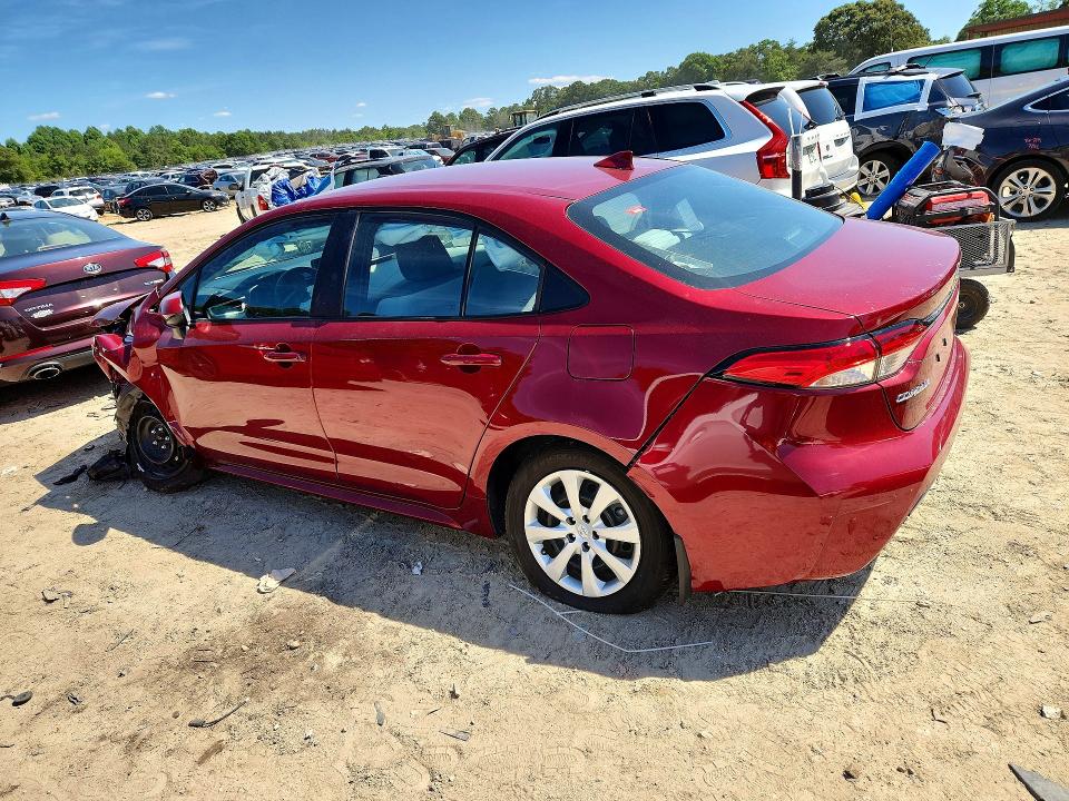 2025 Toyota Corolla VIN 5YFB4MDE6SP340112 COPART salvage auction — FRONT END, Pa - Certificate Of Salvage, sold $2,950 on 2026-07-14 (photo 2)