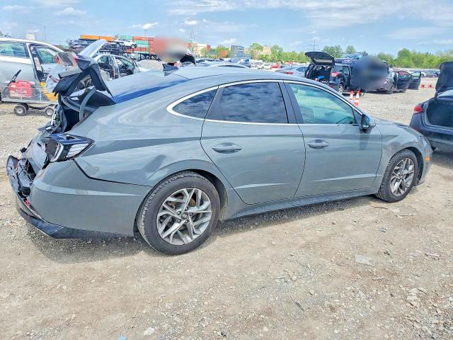 2020 Hyundai Sonata VIN 5NPEF4JA2LH061313 COPART salvage auction — REAR END, Id - Salvage Certificate Of Title, sold $2,950 on 2026-07-17 (photo 3)