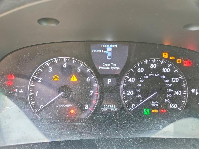 2007 Lexus Ls 460 VIN JTHBL46F175051053 COPART salvage auction — MINOR DENT/SCRATCHES, Ms - Certificate Of Title, sold $675 on 2026-07-02 (photo 9)