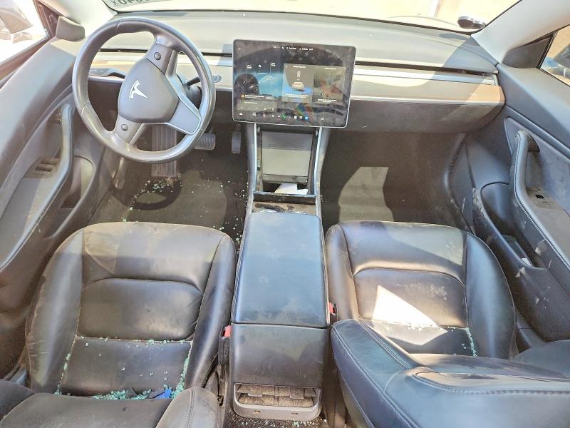 2019 Tesla Model 3 VIN 5YJ3E1EB0KF208513 COPART salvage auction — SIDE, Il - Salvage Certificate, sold $2,450 on 2026-07-07 (photo 8)