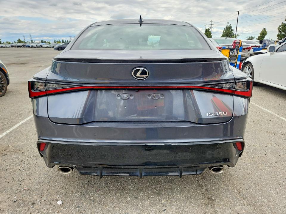 2022 Lexus Is 350 VIN JTHGZ1B28N5049299 COPART salvage auction — FRONT END, Ca - Salvage Certificate, sold $14,200 on 2026-07-03 (photo 6)
