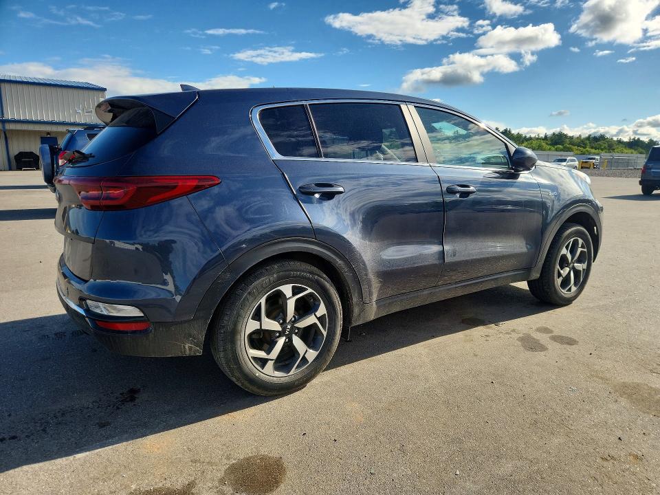 2022 Kia Sportage VIN KNDPMCAC7N7023822 COPART salvage auction — SIDE, Me - Cert Of Title-Salvage Collisio, sold $4,300 on 2026-07-06 (photo 3)