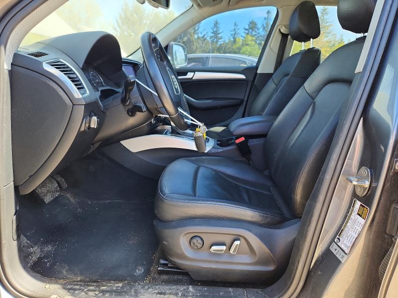 2013 Audi Q5 VIN WA1VFCFP3DA002703 COPART salvage auction — WATER/FLOOD, On - Permit Irrepairable, sold $300 on 2026-07-28 (photo 7)