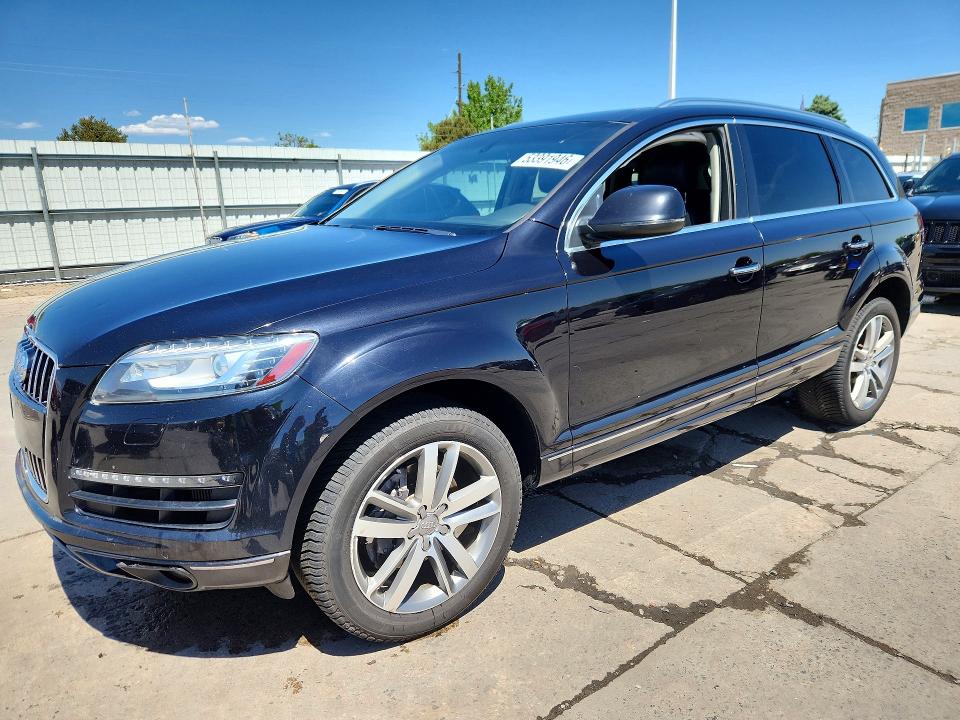 2011 Audi Q7 VIN WA1VMAFE6BD007477 COPART salvage auction — FRONT END, CO - PUBLIC - SALVAGE TITLE, sold $1,450 on 2026-07-27 (photo 1)