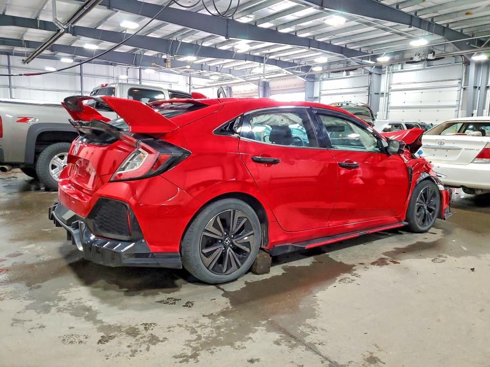 2018 Honda Civic VIN SHHFK7H7XJU201503 COPART salvage auction — FRONT END, Mn - Cert Of Title-Salvage, sold $2,750 on 2026-07-21 (photo 3)