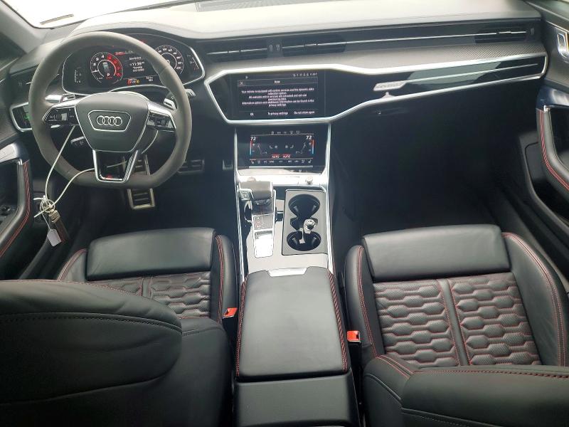 2022 Audi Rs6 VIN WUA1CBF25NN902852 COPART salvage auction — FRONT END, Ma - Cert Of Title-Salvage, sold $56,000 on 2026-07-02 (photo 8)