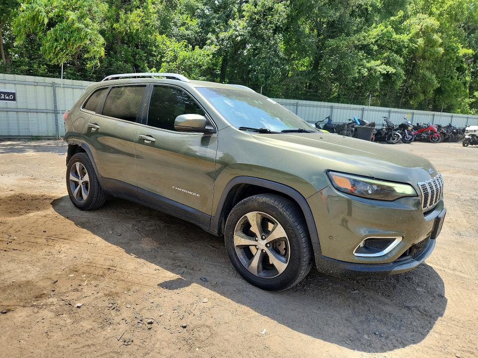 2019 Jeep Cherokee VIN 1C4PJMDN7KD179304 COPART salvage auction — REAR END, La - Cert Of Title-Salvage, sold $4,050 on 2026-07-09 (photo 4)