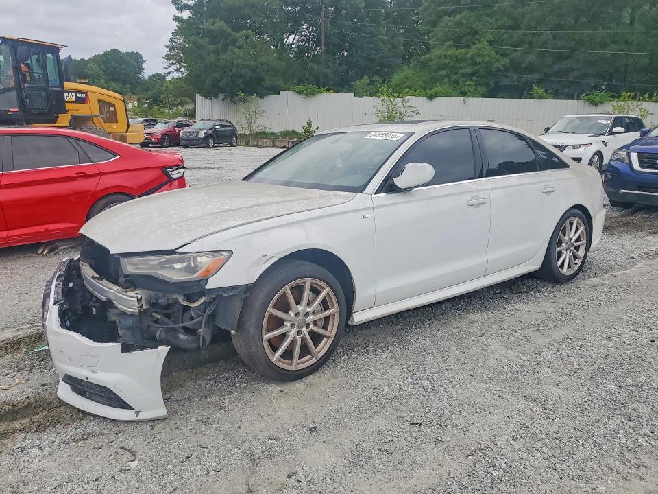 2017 Audi A6 VIN WAUD8AFC4HN013282 COPART salvage auction — FRONT END, Va - Certificate Of Title, sold $2,400 on 2026-07-28 (photo 1)
