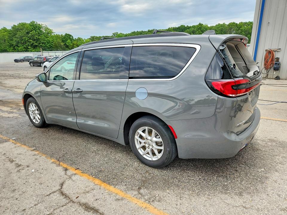 2022 Chrysler Pacifica VIN 2C4RC1BG7NR111446 COPART salvage auction — HAIL, Mo - Salvage Certificate Of Title, sold $8,000 on 2026-10-07 (photo 2)
