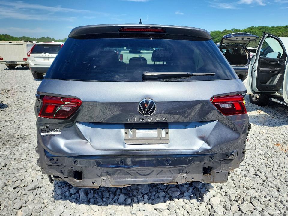 2021 Volkswagen Tiguan VIN 3VV3B7AX6PM117148 COPART salvage auction — REAR END, Ga - Cert Of Title-Salvage, sold $3,850 on 2026-07-30 (photo 6)