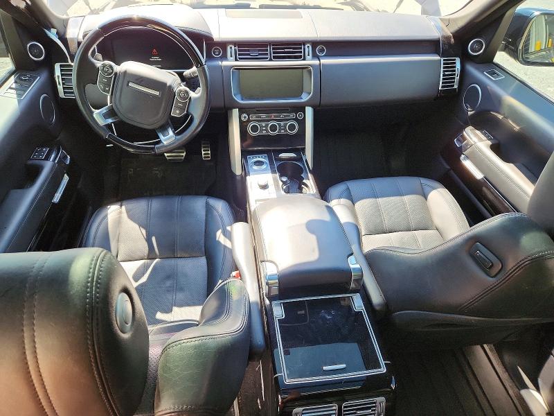2017 Land rover RANGE ROVER VIN SALGS5FE8HA367302 COPART salvage auction — REAR END, Ne - Cert Of Title-Salvage, sold $4,550 on 2026-07-14 (photo 8)