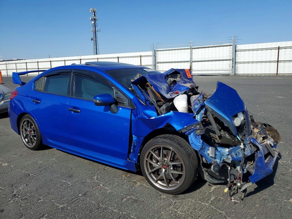 2016 Subaru VIN JF1VA2Y66G9808212 COPART salvage auction — FRONT END, Ca - Salvage Certificate, sold $875 on 2026-07-13 (photo 4)