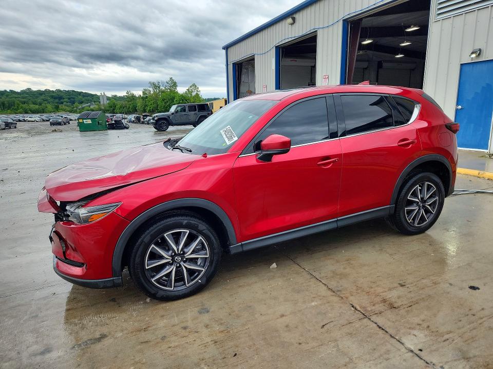 2018 Mazda Cx-5 VIN JM3KFBDM1J0372097 COPART salvage auction — FRONT END, Il - Salvage Certificate, sold $175 on 2026-07-27 (photo 1)
