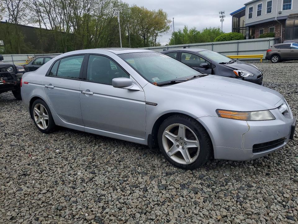 2005 Acura Tl VIN 19UUA66205A019662 COPART salvage auction — MINOR DENT/SCRATCHES, Ma - Certificate Of Title, sold $1,750 on 2026-07-02 (photo 4)