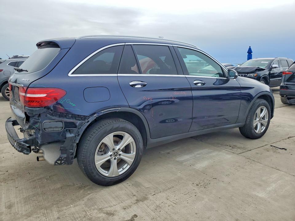 2018 Mercedes-benz Glc VIN WDC0G4KB5JV094683 COPART salvage auction — REAR END, Tx - Salvage Vehicle Title, sold $8,600 on 2026-07-09 (photo 3)