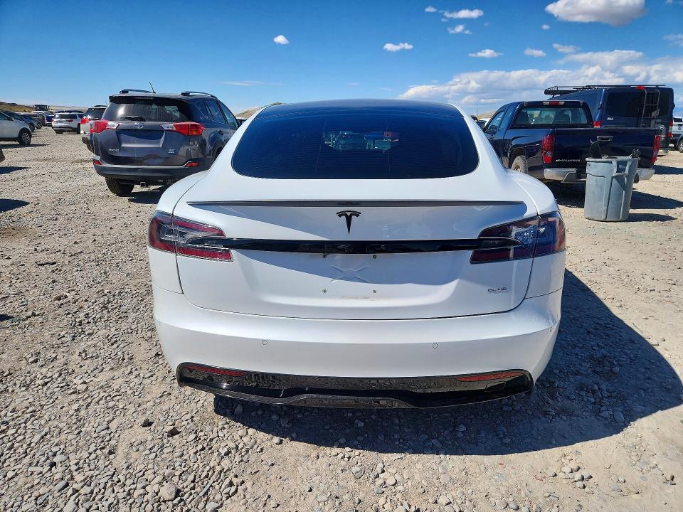 2021 Tesla Model s VIN 5YJSA1E68MF431914 COPART salvage auction — FRONT END, UT - SALVAGE CERTIFICATE, sold $16,300 on 2026-07-24 (photo 6)