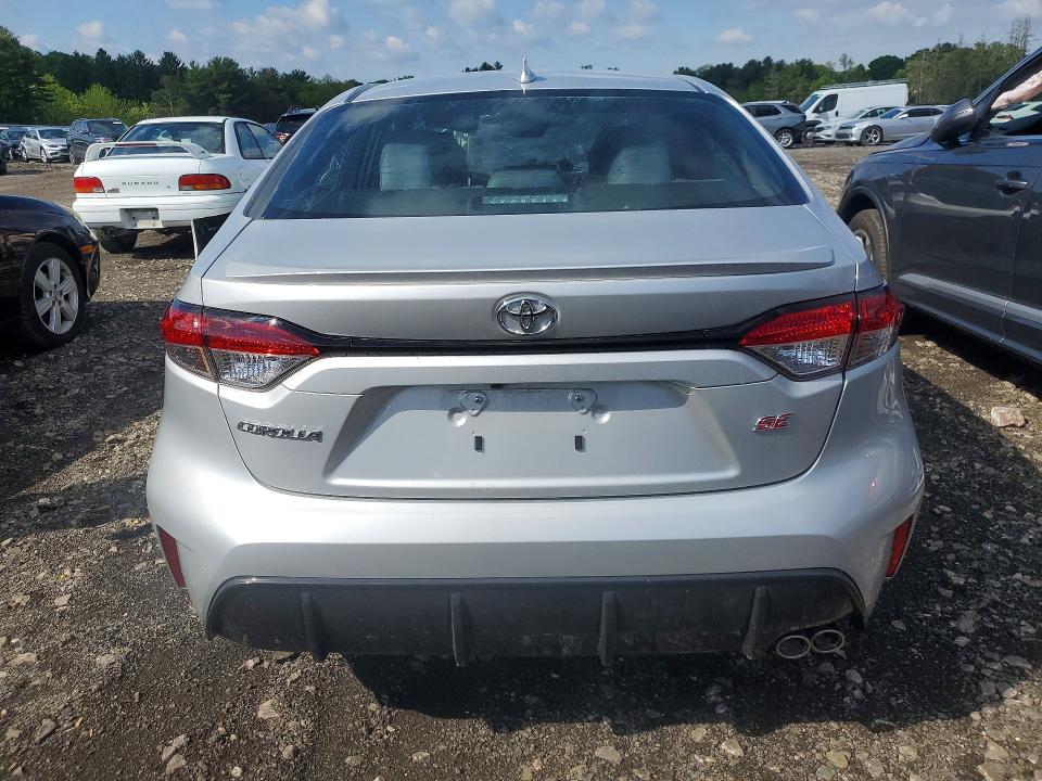 2026 Toyota Corolla VIN 5YFS4MCEXTP257558 COPART salvage auction — Burn Engine, MD - CERT OF SALVAGE > 75% DAMAGE, sold $2,000 on 2026-07-27 (photo 6)