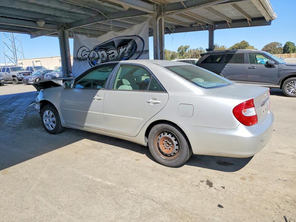 2004 Toyota Camry VIN 4T1BE32K74U909308 COPART salvage auction — FRONT END, Ca - Salvage Certificate, sold $250 on 2026-07-02 (photo 2)