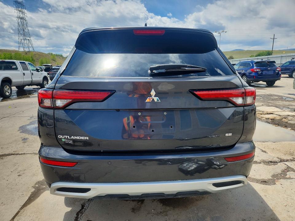 2024 Mitsubishi Outlander VIN JA4J3VA83RZ084234 COPART salvage auction — FRONT END, Tx - Certificate Of Title, sold $8,300 on 2026-08-24 (photo 6)