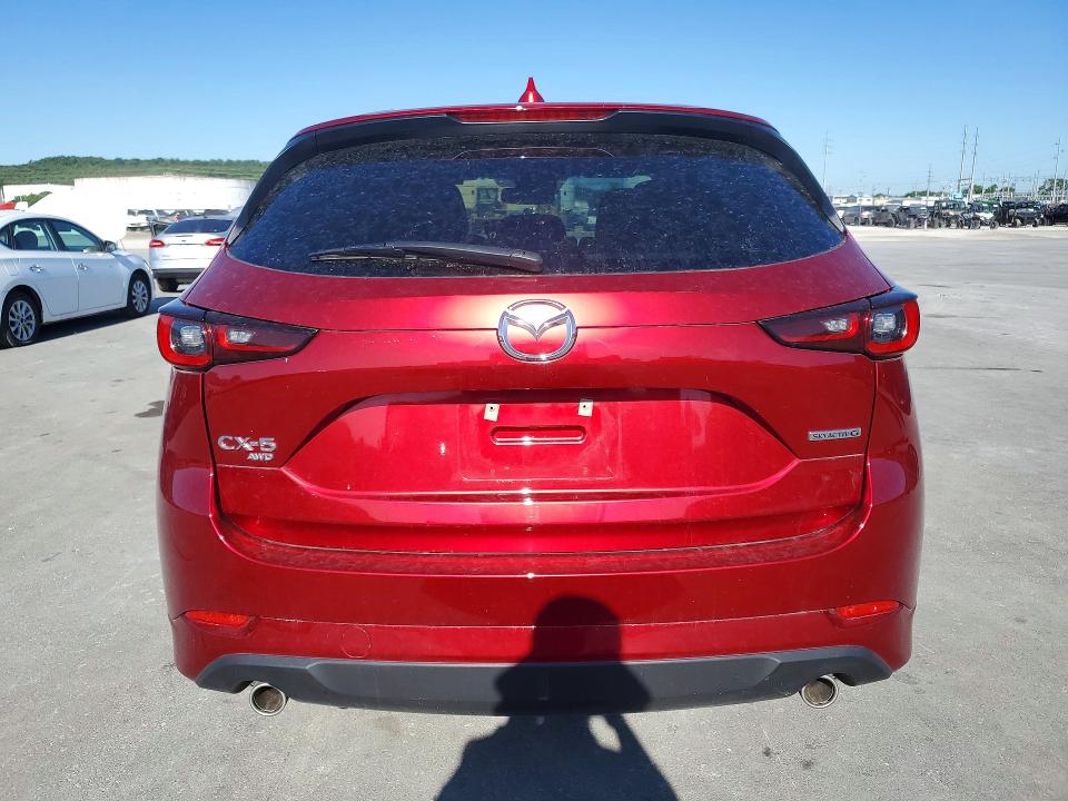 2025 Mazda Cx-5 VIN JM3KFBCM1S0695360 COPART salvage auction — FRONT END, OK - CERTIFICATE OF TITLE, sold $11,400 on 2026-10-21 (photo 6)