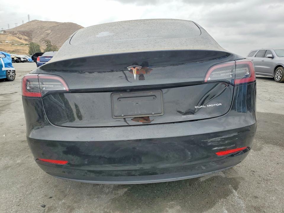 2022 Tesla Model 3 VIN 5YJ3E1EB2NF207755 COPART salvage auction — FRONT END, Ca - Salvage Certificate, sold $2,500 on 2026-07-02 (photo 6)