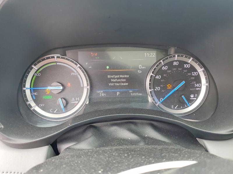 2022 Toyota Highlander VIN 5TDGBRCH8NS550579 COPART salvage auction — FRONT END, Ky - Cert Of Title-Salvage, sold $19,600 on 2026-07-24 (photo 9)