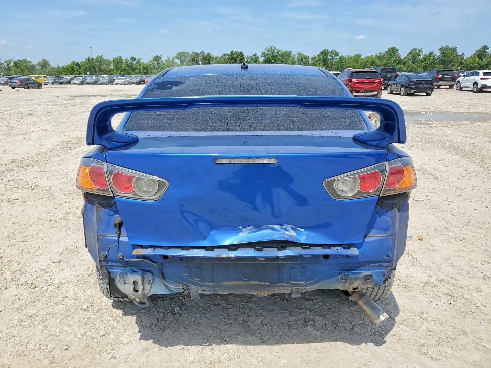 2010 Mitsubishi Lancer VIN JA32U8FW8AU025227 COPART salvage auction — REAR END, Tx - Salvage Vehicle Title, sold $800 on 2026-07-07 (photo 6)