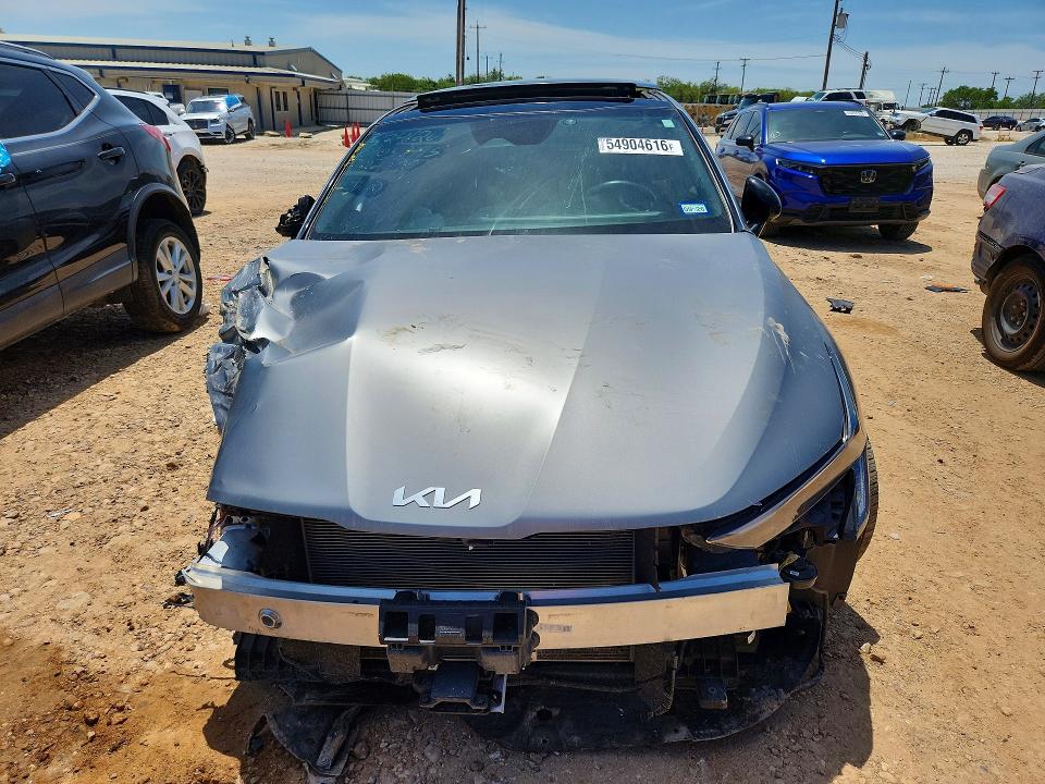 2025 Kia VIN KNAG64J74S5302698 COPART salvage auction — FRONT END, Tx - Salvage Vehicle Title, sold $6,200 on 2026-07-30 (photo 5)