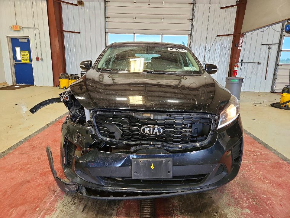 2019 Kia Sorento VIN 5XYPGDA30KG574606 COPART salvage auction — FRONT END, Ny - Mv907A W/Unsatisfied Lien, sold $1,250 on 2026-07-27 (photo 5)